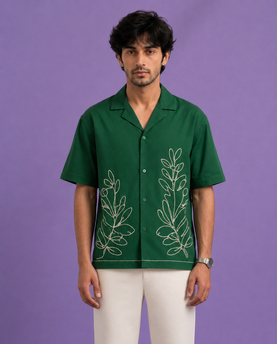 THE EVERGREEN BOTANICA SHIRT