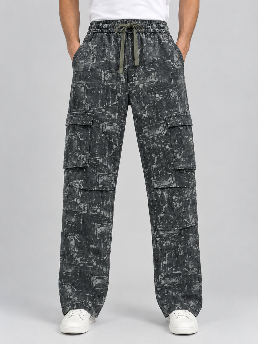 SABLE UTILITY TROUSER - Grey