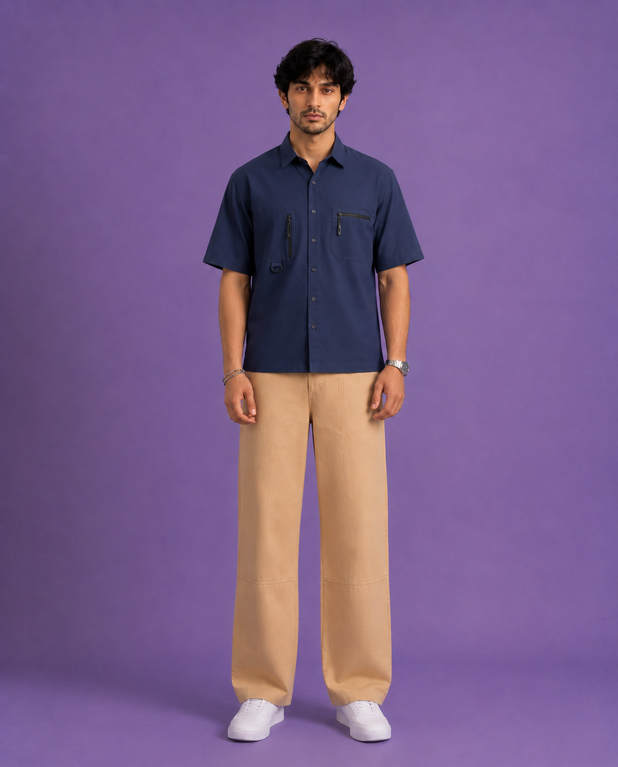 TACTICAL POCKET BOXY SHIRT