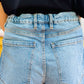 Blue Wash Skater Fit Jeans Women