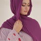 Grape Georgette Hijab