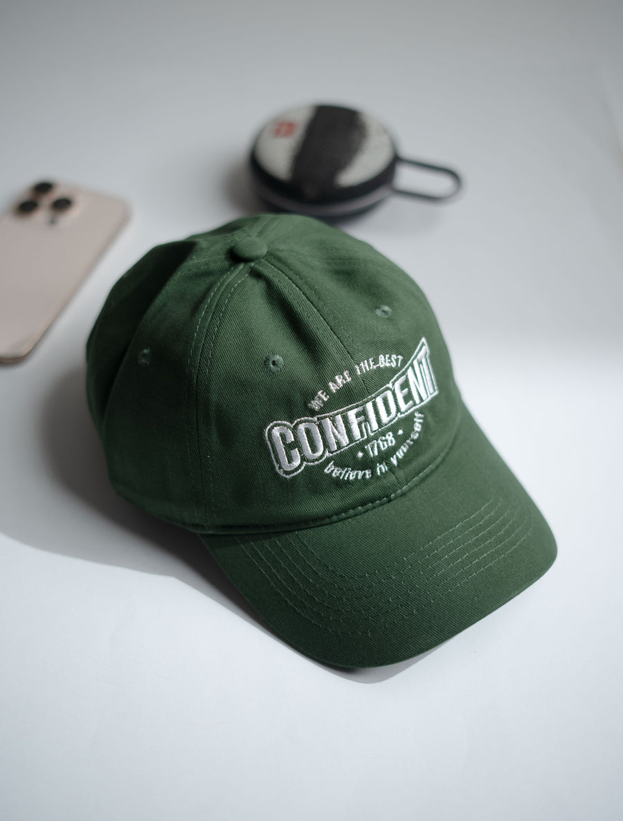 Green Confident Cap -IMP59
