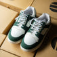 Green Suede Sneakers