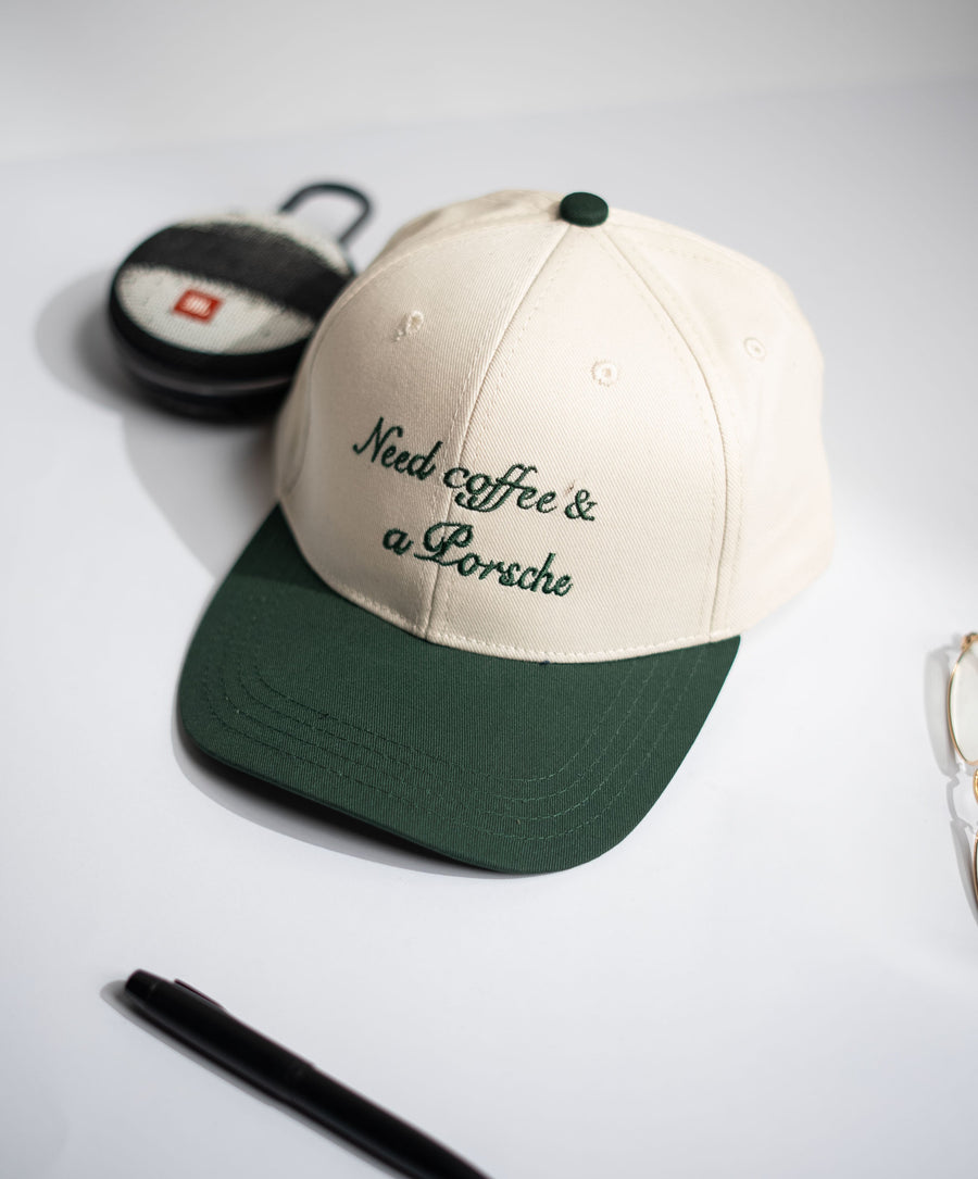 Green Two Tone Need Por Cap -PK12