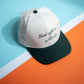 Green Two Tone Need Por Cap -PK12