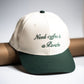 Green Two Tone Need Por Cap -PK12