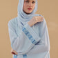 Ice Snowflake Embroidered Abaya