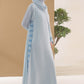 Ice Snowflake Embroidered Abaya