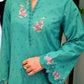 01 Piece Ready to wear  Embroidered  Cotton Jacquard Shirt