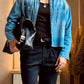 Black Urban Pleat Relaxed Jeans