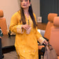 01 Piece Ready to wear  Embroidered  Cotton Jacquard Shirt