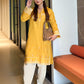 01 Piece Ready to wear  Embroidered  Cotton Jacquard Shirt