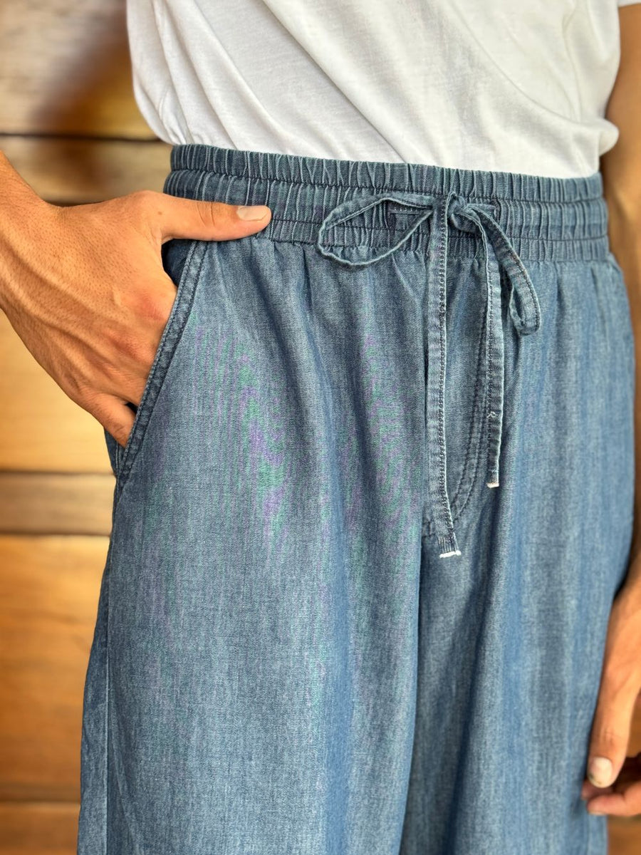 Indigo Blue Relaxed Trouser Him