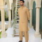 Camel Blended Waistcoat - Straigth Cut -Men