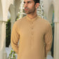 Camel Kurta Trouser/Shalwar - Men