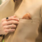 Camel Blended Waistcoat - Straigth Cut -Men