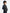 Navy Blue Kurta Trouser with Black Suiting Waistcoat - Kids