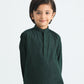 Pine Cotton Kurta Trouser - Kids
