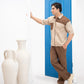 DROP SHOULDER CHEST POCKET TEE