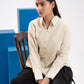 TEXTURED BUTTON DOWN SHIRT