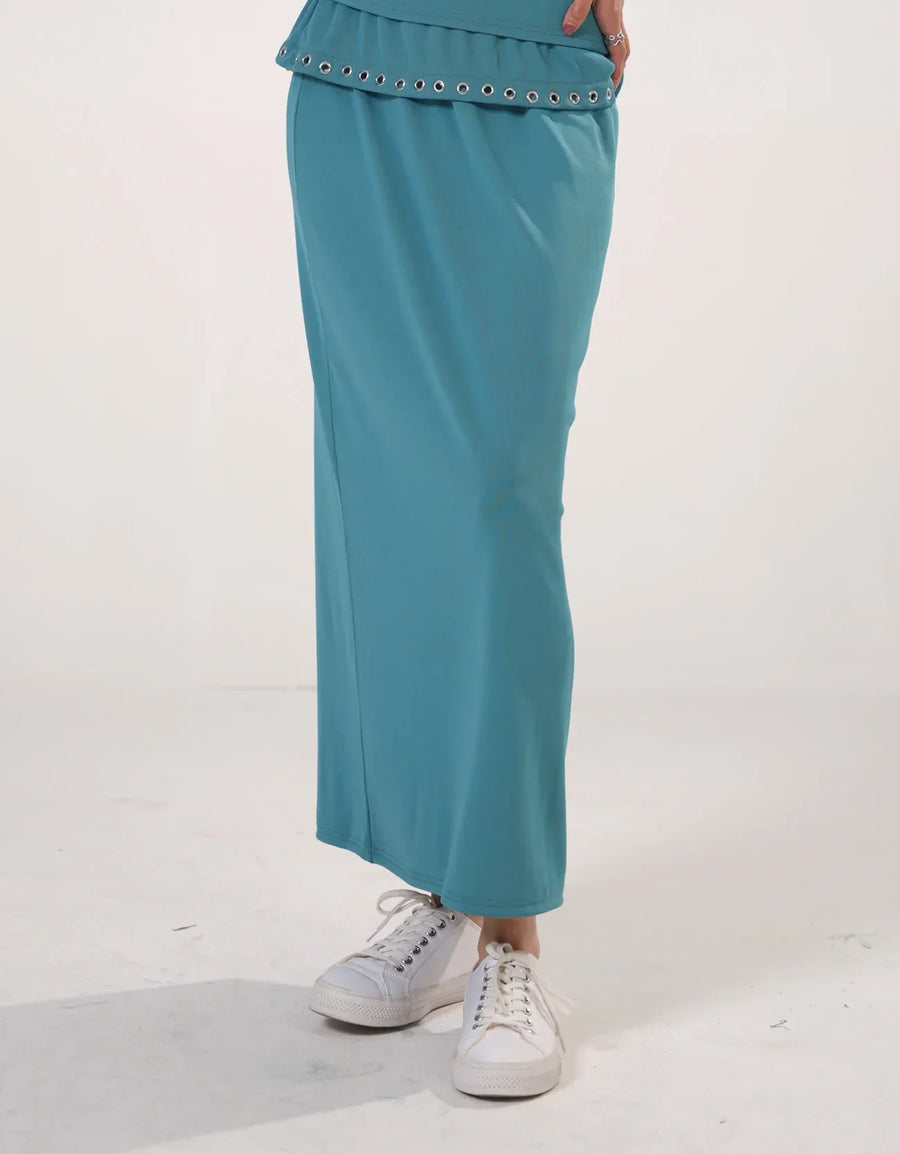 MIDI STRAIGHT SKIRT