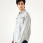 MUSLIN FLAP POCKET SHIRT
