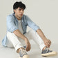 DOUBLE PATCH POCKET TEXTURED SHIRT