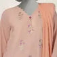Pink Jacquard Embroidered 3Pc Stitched