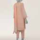 Pink Jacquard Embroidered 3Pc Stitched