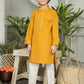 Boy - Embroidered Ochre Kurta