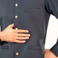 Midnight Blue Kurta Shalwar with Pick-Stitch Matching Waistcoat - Men