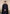 Black Wool Shawl - Men
