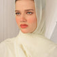Lemon Chiffon Georgette Hijab