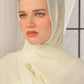 Lemon Chiffon Georgette Hijab
