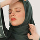 Lunar Green Georgette Hijab