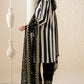 GLIDED GRACE-3PC (SHIRT, TROUSER & DUPATTA)