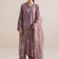 PURPLE HAZE-3PC (SHIRT, TROUSER & DUPATTA)