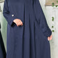 Marble Blue Abaya