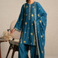 MYSTIC TEAL-3PC (SHIRT, TROUSER & DUPATTA)
