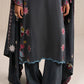 CHARCOAL SPECTRUM-3PC (SHIRT, TROUSER & DUPATTA)