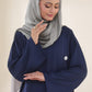Marine Blue Coat Abaya