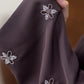Mauve Embellished Abaya