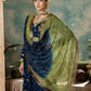 rang-e-bahar chiffon midnight blue 4Pc suit SJ-1020-S