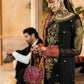 rang-e-bahar Chiffon Black 4Pc suit SJ-1019-S