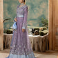 rang-e-bahar net mauve 4Pc suit SJ-1024-S