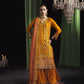 rang-e-bahar Chiffon Mustard 4Pc suit SJ-1004-S