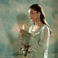 rang-e-bahar Chiffon Mint green 4Pc suit SJ-1021-S