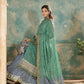 rang-e-bahar Chiffon Green 4Pc suit SJ-1022-S