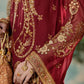 rang-e-bahar Chiffon Maroon 4Pc suit SJ-1025-S
