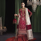 rang-e-bahar Tussar silk Maroon 4Pc suit NA-05-S